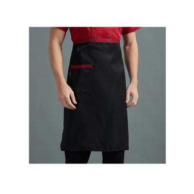 China Wholesale Unisex Custom Logo Full Length Adjustable Bistro Kitchen Chef Apron Modern Design Manufacturer for sale