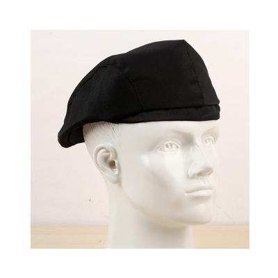 China Manufacturer Modern Desgin Wholesale Unisex Various Colors Available Kitchen Cooking Beret Hats for sale