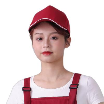 China Custom Available Fast Shipping Modern Logo Kitchen Cooking Baseball Chef Hat In Various Desgin Colors for sale