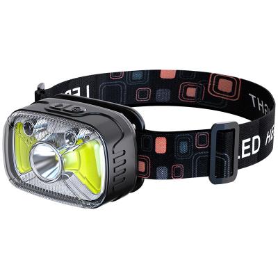 China 8000lm 3000K-6000K LED Headlamp For Far Light Near Light Battery Powered for sale