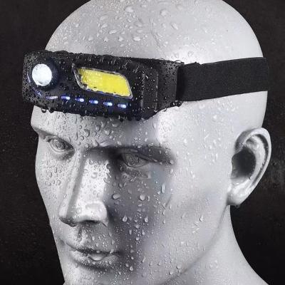 China TPU Headlamp Work Light Battery Powered 100-500 Meters 13-15 Hours Lighting Time for sale