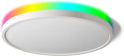 China 28W Modern RGBIC Surface Mounted Ceiling Light Fixture White Metal for sale