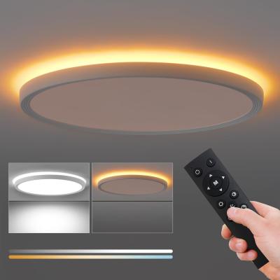 China LED Round Modern Metal Ceiling LED Panel Light With 1800 Lumens for sale