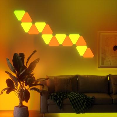 China Langlebiges Smart Gaming Triangle Light Kit mit 25000 Stunden LED-Lebensdauer und Siri-Kompatibilität zu verkaufen