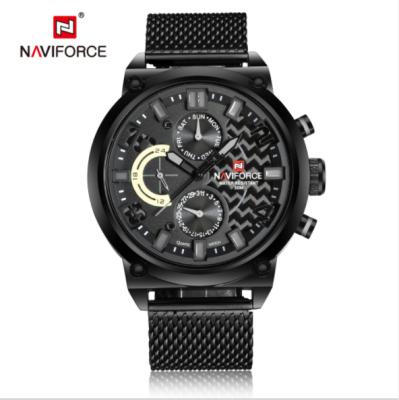 China Waterproof Men's Watch NAVIFORCE 9068 Sports Student Multifunction Quartz Wristwatches for sale