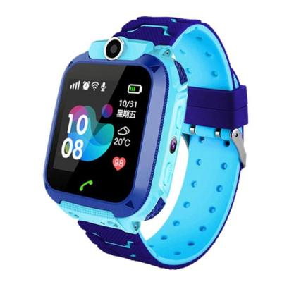 China Touch Screen Q12 Children Smartwatch Camera Baby Sos Tracker Anti Lost sim Bracelet Alarm Waterproof Phone Call Wrist Kids Smart Watch pk Q19 for sale