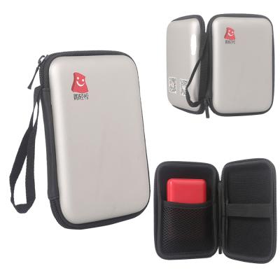 China Dongguan Bank Case Waterproof Shockproof Dustproof Eva Power Bank Carry Case Custom Portable Eva Case Bank Zipper Power Eva Bag for sale