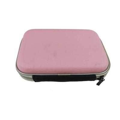 China Carry Storage Case Brand Logo Beauty Case Eva Cosmetic Bag Make Up Case Eva With Nylon Zipper for sale