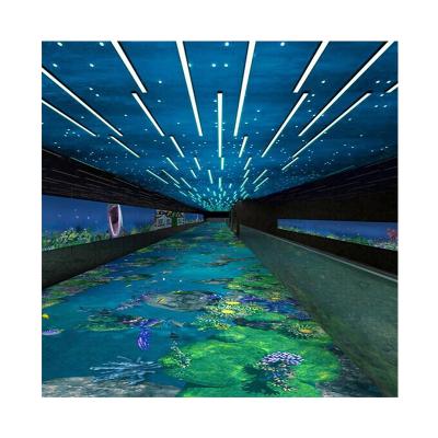 China Total Immersive Hot Selling New Technology Holographic Restaurant Game Wall Interactive Immersion Wall Projection Game for sale