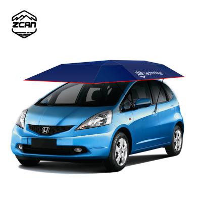 China Manual Control / Automatic Remote Control Car Umbrella With Remote Controller For Outdoor Parking for sale