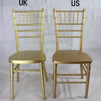 China Solid wood wooden wedding chiavari chair, UK chiavari chair, gold chiavari chair for sale