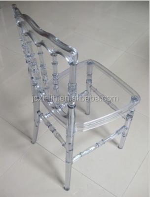 China resin solid wood tiffany chair/transparent chiavari chair/napoleon crystal chair for sale