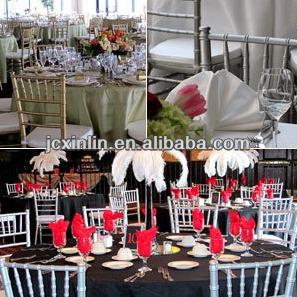 China Hotel chair factory price silver aluminum chiavari chair for sale for sale