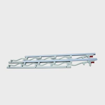 China Safety Manual Bed Hospital Care Accessories Medical Rail Aid Handle For Older 5/6 Profile Reinforce Hospital Bed Side Railing Guard for sale