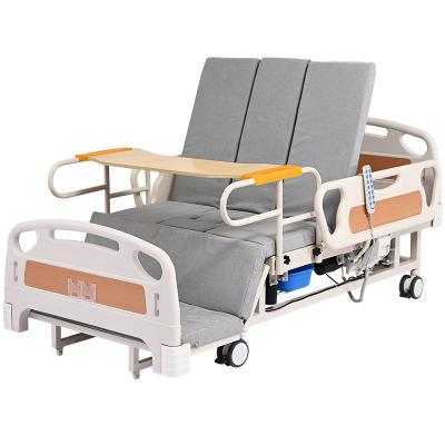 China Electric And Manual Home Care Health Center Multifunctional Bed For Old Healthcare Center Three Folding Luxurious Nursing Bed for sale