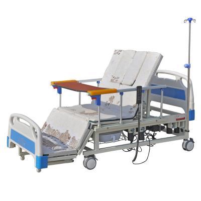 China Health Center Home Use Elderly Care Adjustable Medical Hospital Bed With Toilet for sale