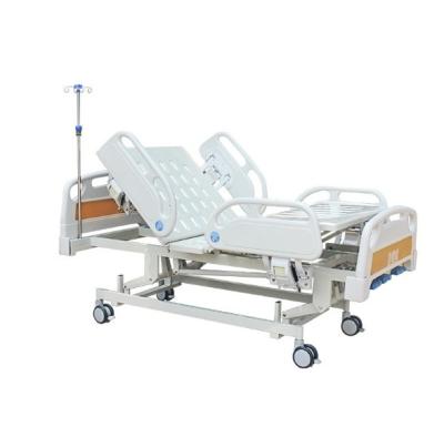 China Wholesale 3 Function Triple Function Factory Medical Equipment ICU Manual Hospital Bed for Patients 3 Crank for sale