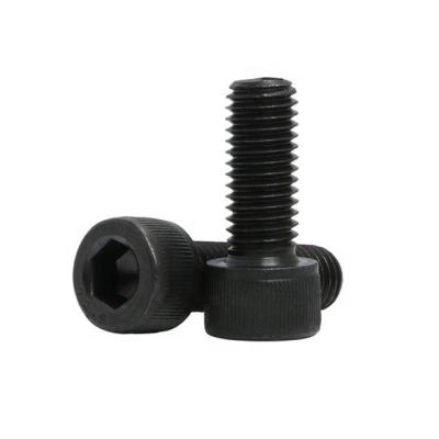 China Building Grade 12.9 M3 M4 M5 M6 M8 Black Oxide Allen Head Screws Hex Socket Cap Screws for sale