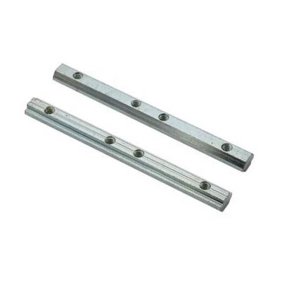 China Heavy Industry Carbon Steel Long Bar T Nut Shape Aluminum Profile Connector 10 Slot Sliding T-Nuts for sale