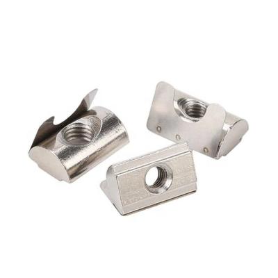 China Automotive Industry CNC Shrapnel Nut Metal Clip U Type Plate Nut for sale