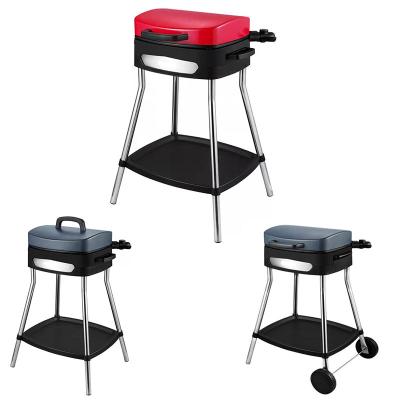 China High Quality Adjustable Outdoor Camp Size Stainless Steel Smokeless Portable BBQ Grills Electric Grills for sale