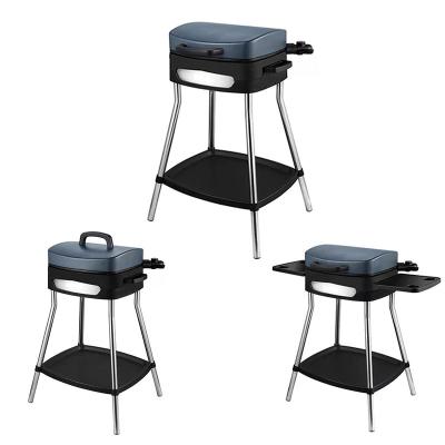 China Newest Adjustable Height Design Easy To Move Smokeless Portable Electric BBQ Outdoor Camp Yard Smart Grills for sale