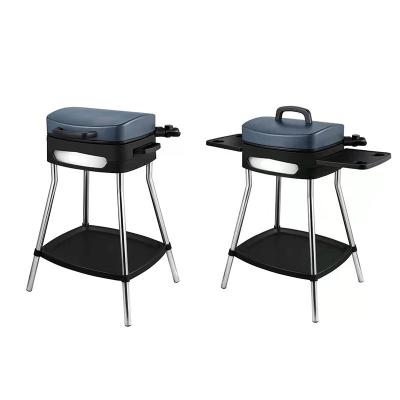 China Height Adjustable Factory Price High Power Vertical Standing Outdoor Portable Electric Grill Barbecue Grills for sale