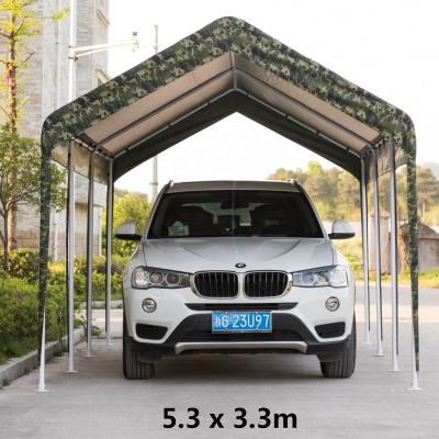 China Water proof; Wind proof; UV Resistance Outdoor Garden Portable Folding Noise Up Garage Car Parking Shed Canopy Shelter Tent for sale