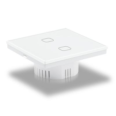 China CNSKOU New Design EU 2Gang Tuya Zigbee Compatible Energy Saving Alexa SK-Z602-01-EU/S Smart Switch for sale