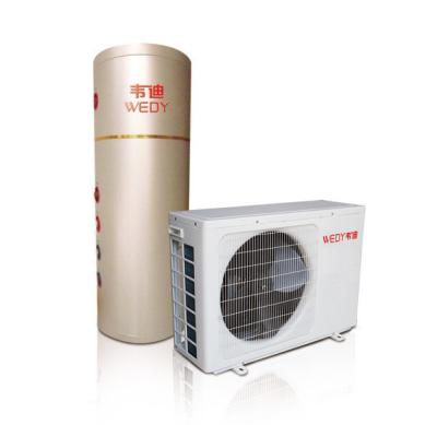 China High COP heat pumps by 500L tank for sale