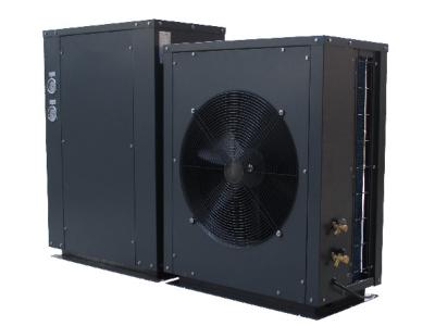 China 220v/380v splite air source heat pump working low temperature -25 degree with 407C for sale