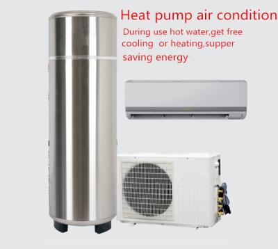 China House use combine Cooling ,heating and hot water heat pump for sale