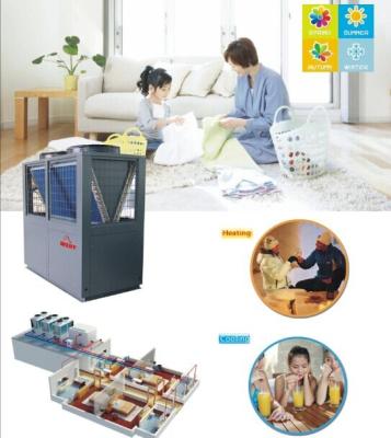 China EVI air to water heat pump for cooling+heating for sale