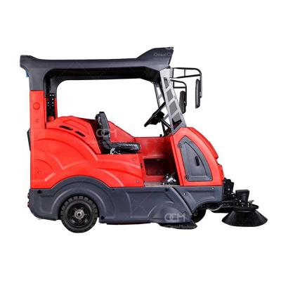 China Construction Material Stores OCM-X11 Compact Heavy Duty Sidewalk Sweeping Machine Sweeper Street City Sweeper for sale