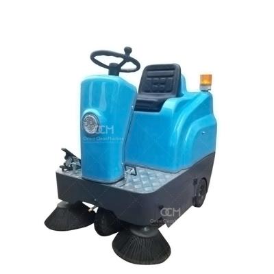 China Factory OCM-C111 Electric Sweeper Electric Industrial Floor Sweeper Heavy Duty Floor Cleaning Equipment for sale