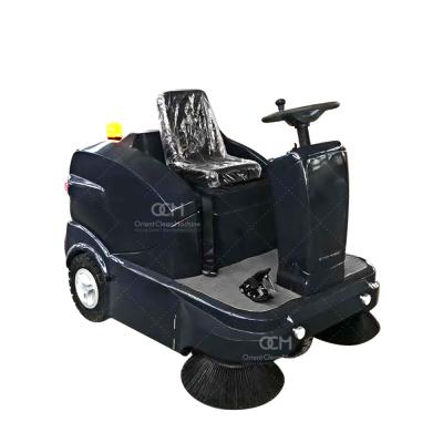 China E360 Factory Floor Sweepers Track Vacuum Sweeper Street Sweeping Machine Sale for sale