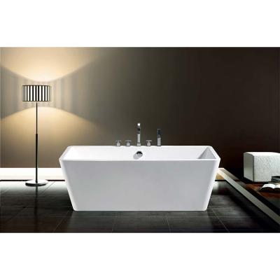 China Single Corner Sunrans Acrylic Freestanding Freestanding Acrylic Freestanding Bathtub for sale