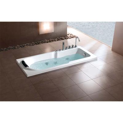 China Freestanding Products Whirlpool Bathtub Depths Undermount Swing Panel Personal Drop-In Bathtub for sale