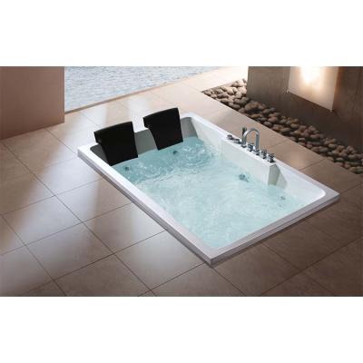 China Latest Freestanding Noble Contemporary Oversized Massage Drop-In Bathing Tub With Jacuzzi for sale