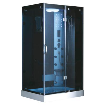 China Good Quality Multifunctional Hot Selling Acrylic Tempered Glass Steamer Corner Shower Room For Adult for sale