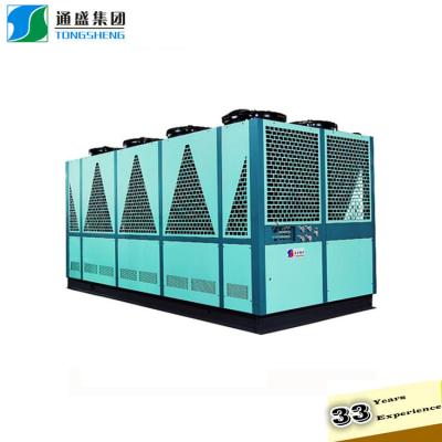 China 50TR 100HP Air Cooled Screw Type Water Chiller With Single Screw Compressor 996205Btu/h for sale