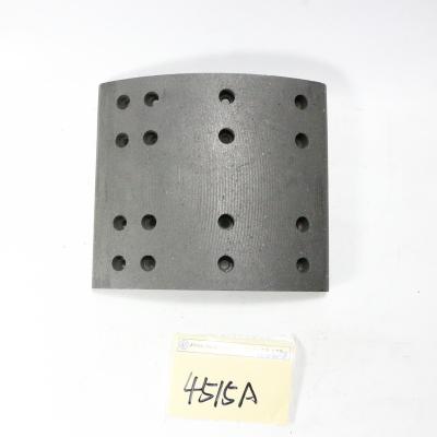 China Truck Brake System 4515 4515A WVA Material Friction Rear Trailer Truck Brake Lining With Good Price for sale