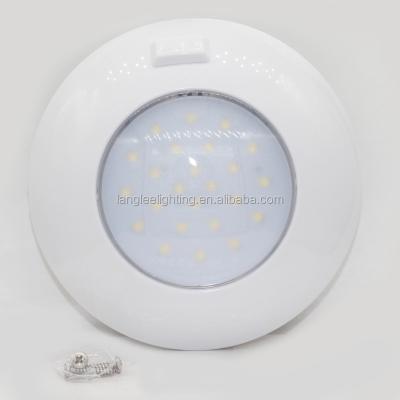 China Downlights 12V or 24V LED 4.5W 5.6inch Boat RV Ceiling Light Dome Light with Wire for sale