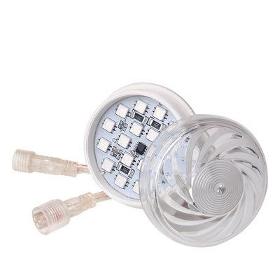 China Programmable PVC 24V 2.8W RGB LED Pixel Fun Light for sale