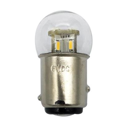 China Instrument Pigmy G18.5 BA15D LED Light Bulb 1.5W 120LM DC6V 12V 24V 36V 48V 60V for sale