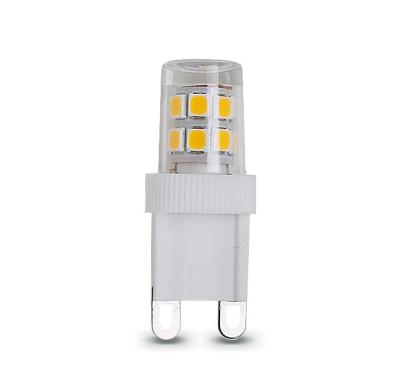 China G9 34mm Mini LED Light Bulb G9 New LED 17SMD Residential Super Short Light Lamp Bulb Spot Light 120V 130V 2.5W for sale