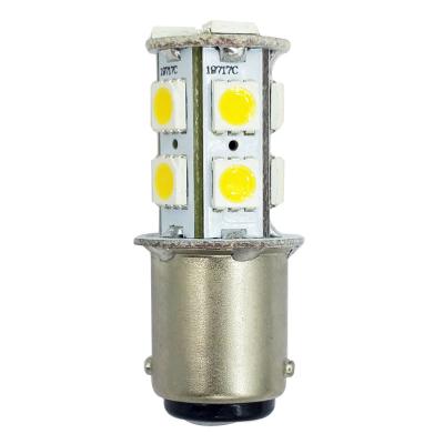 China Boat 3000K 4300K ​​6000K 13SMD 5050 Marine Machine Bulb Short BA15d 12V 24V 10-30V LED Light Marine White Lamp Bulb for sale