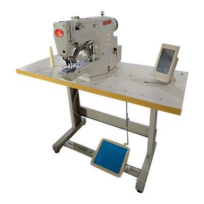 China Large computer hook LVBU sewing machine for electronic shoes button tying 430D looper stitch bartacking sewing machine for sale