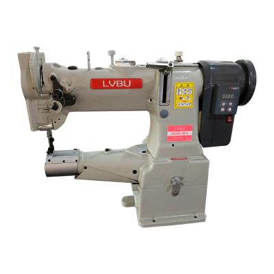 China Large Hook LVBU 8B Oil Supply Bed Unison Automatic Lockstitch Industrial Heavy Duty Leather Sewing Machine for sale