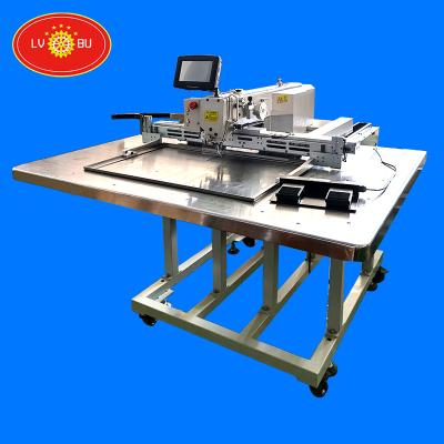 China Programmable Procedural Leather Baggage Sewing Machine 60*40 Big Size Model Computer Sewing Machine Big Size Sewing Machine for sale